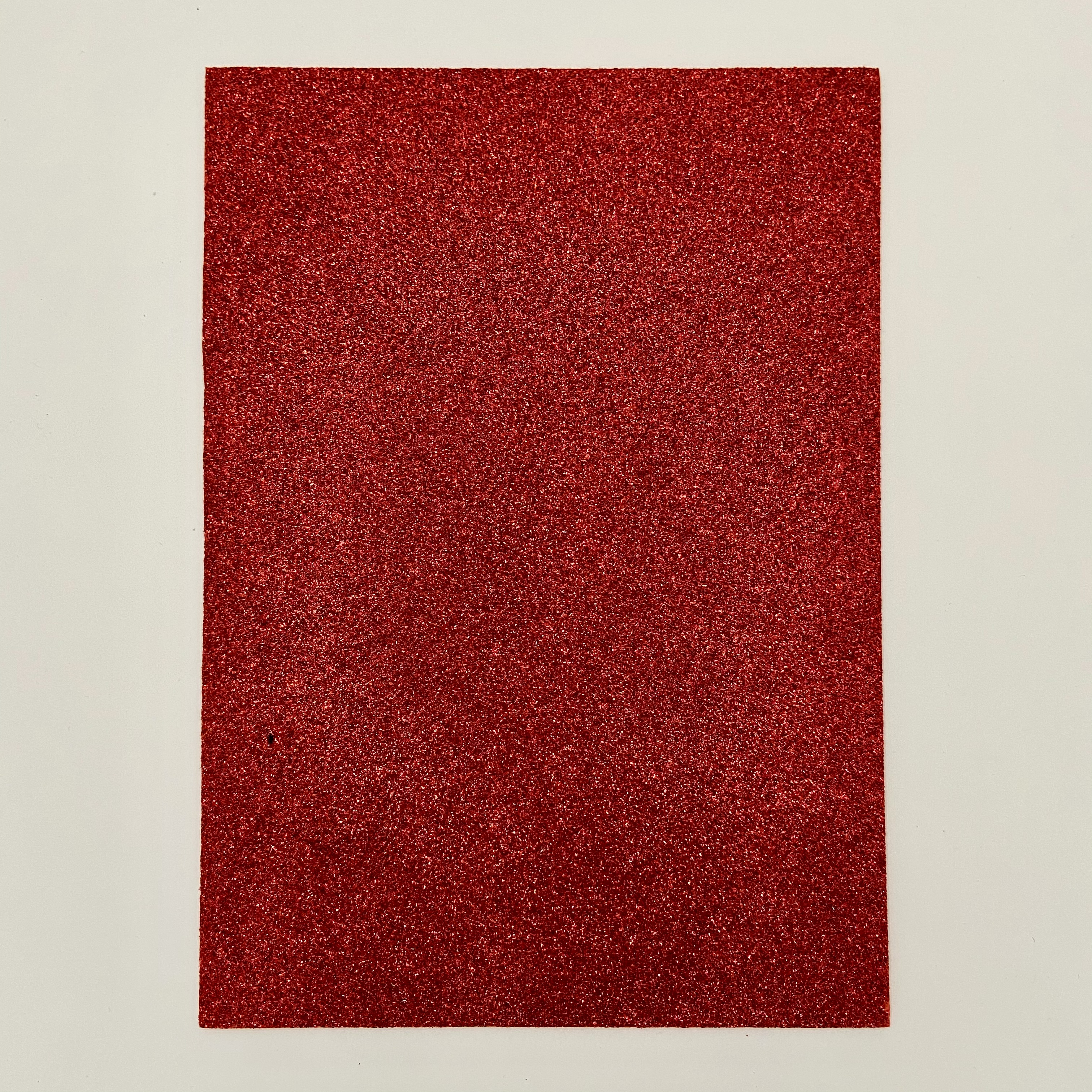 Gomma eva foam glitter 40x60 rosso - Nadir Cancelleria