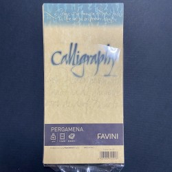 Favini A692204 Calligraphy pergamena - 50 fogli f.to A4 90gr - crema 05 -  OFBA srl