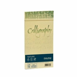 Favini - carta calligraphy - pergamena a4 - 90gr - 50ff crema 05 - Nadir  Cancelleria