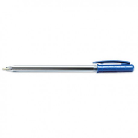 Penna tratto 1 fila - punta mm.1 - blu