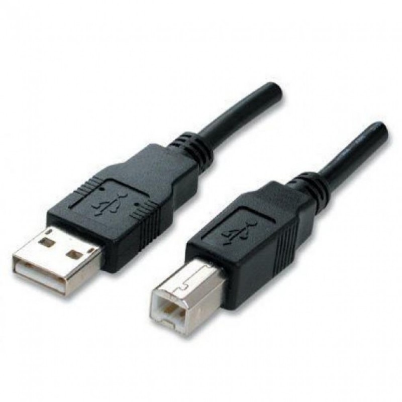 Cavo stampante USB da 3 metri - Cavo USB per stampante - Cavo USB 2.0 Tipo  A a Tipo B- Compatibile con qualsiasi stampante, scanner, multifunzione 