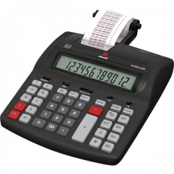 Calcolatrice casio print con alimentatore - cm10.2x20.9 - 12 cifre