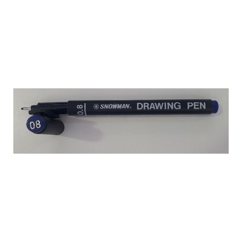 Pennarello graduato drawing pen - punta 0.4mm - nero - Nadir