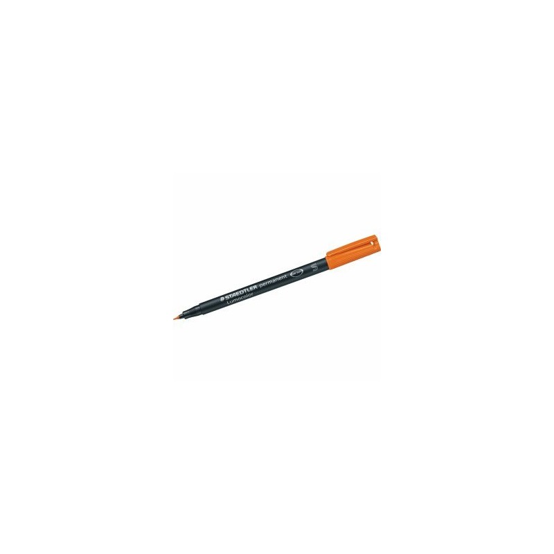 Pennarello lumocolor permanent - punta s - colore arancio - Nadir  Cancelleria