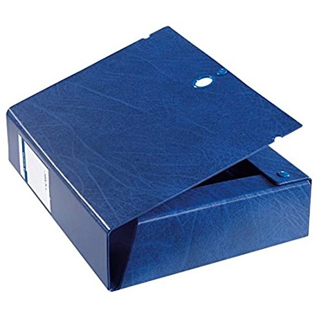 Scatola archivio Secretaire - Dorso 10 cm - 25x35,5 cm - blu