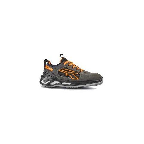 Upower - scarpa mod. ryder bassa s1p src esd - nero/arancio - nr.41